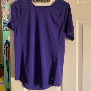 Purple old navy work out shirt